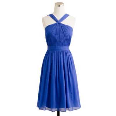 Sinclair dress in silk chiffon