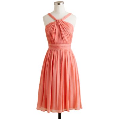 Sinclair dress in silk chiffon