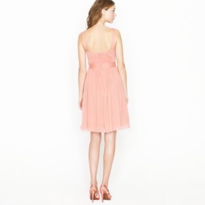 Sinclair dress in silk chiffon