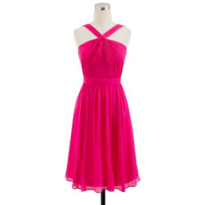 Sinclair dress in silk chiffon