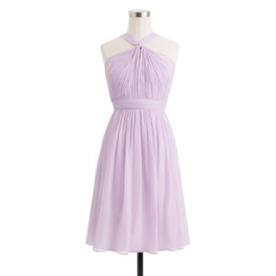 Sinclair dress in silk chiffon