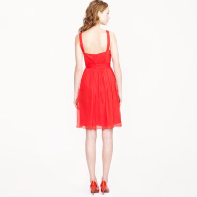 Sinclair dress in silk chiffon