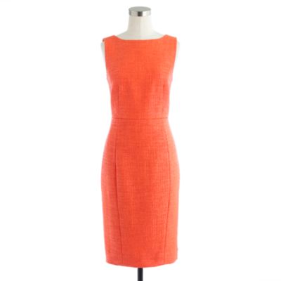 Collection coated tweed dress