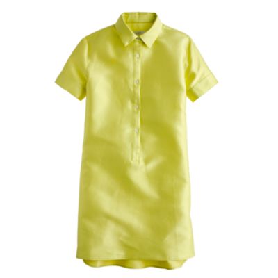 Collection silk shantung dress