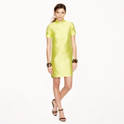 Collection silk shantung dress