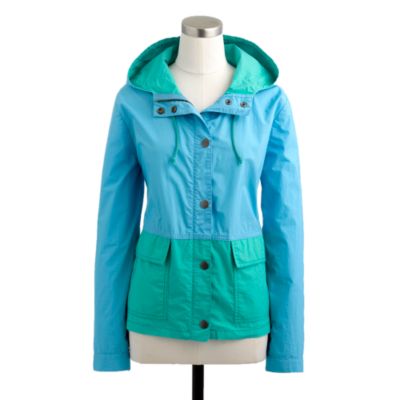 Colorblock poplin sail jacket