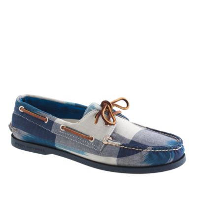 Sperry Top-Sider&reg; for J.Crew Authentic Original 2-eye boat shoes in Ikat