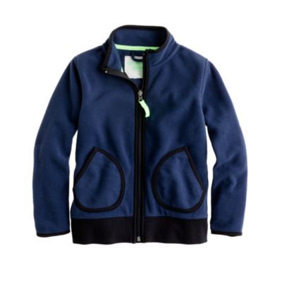Boys' winter fleece full-zip jacket
