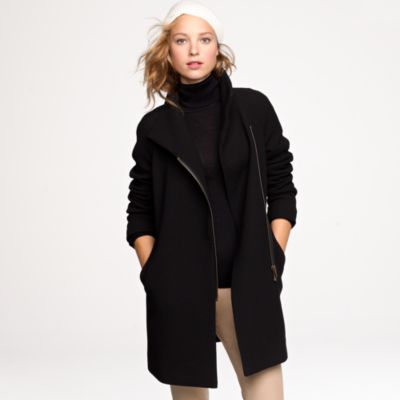 Double-cloth envelope coat