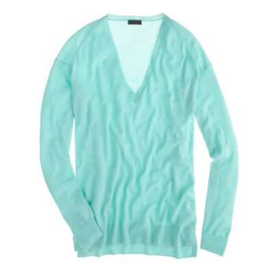 Collection featherweight cashmere drop-shoulder boyfriend sweater