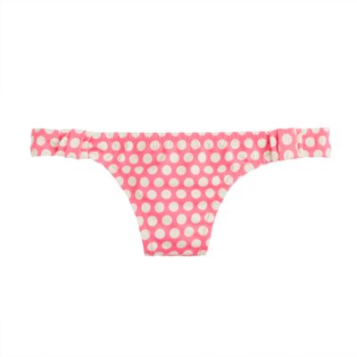 Graphic dot pintuck hipster