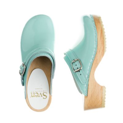 Girls' patent leather Sven&reg; clogs