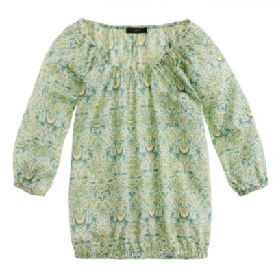 Liberty peasant top in Lodden paisley
