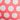 neon rose graphic dot padded bandeau top