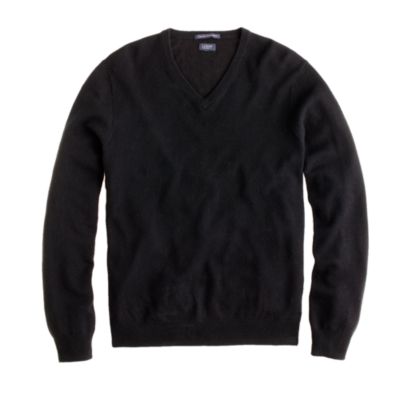Slim cashmere V-neck sweater