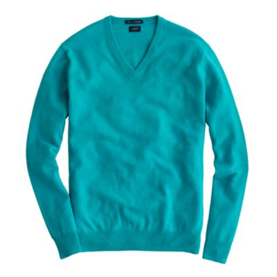 Slim cashmere V-neck sweater