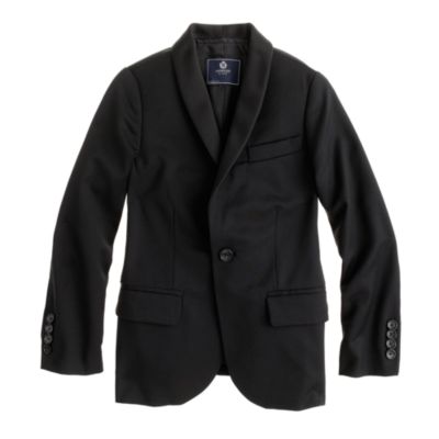 Boys' Ludlow tuxedo jacket in Italian wool