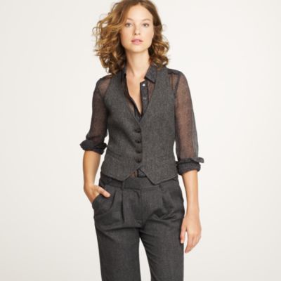 Herringbone vest