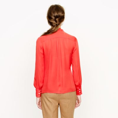 Collection silk georgette blouse