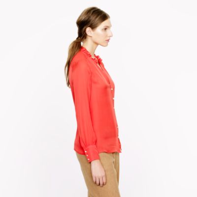 Collection silk georgette blouse