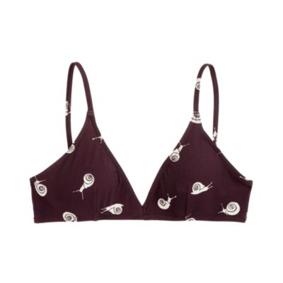 Snail print french top