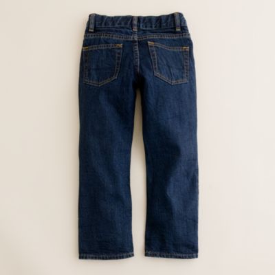 Boys' straight jean in dark rinse wash