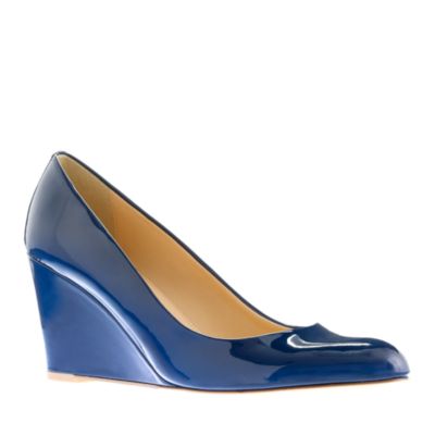 Martina patent wedges