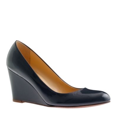 Martina patent wedges