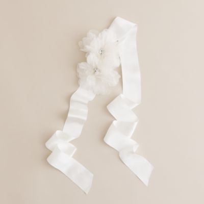 Floral bouquet sash