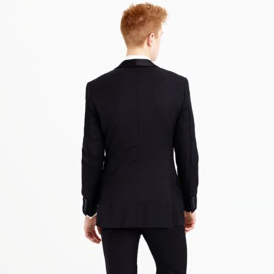 Ludlow shawl-collar tuxedo jacket with double vent in Italian wool
