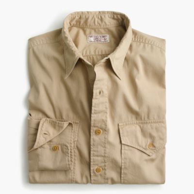 Wallace & Barnes Makin Island chino shirt
