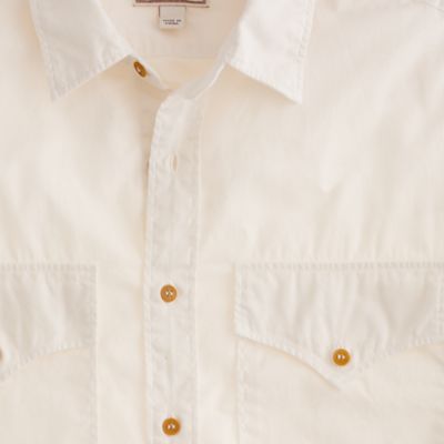 Wallace & Barnes Makin Island garment-dyed chino shirt