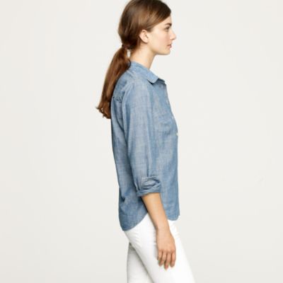 Selvedge chambray popover