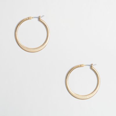 Factory hoop earrings