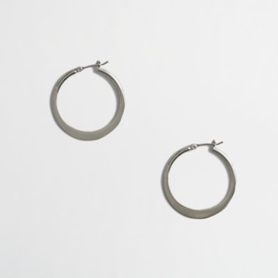 Factory hoop earrings