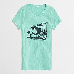 Factory scooter graphic tee