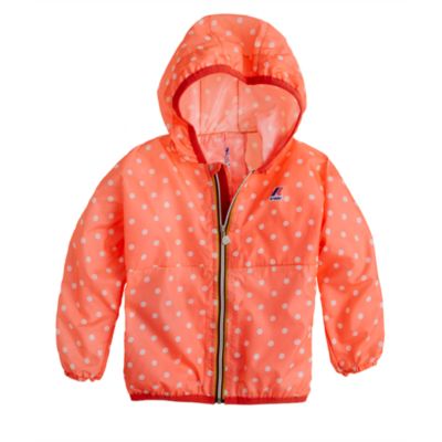 Girls' K-Way&reg; for crewcuts Claude Klassic jacket in polka dot