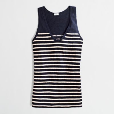 Factory stripe layering tank