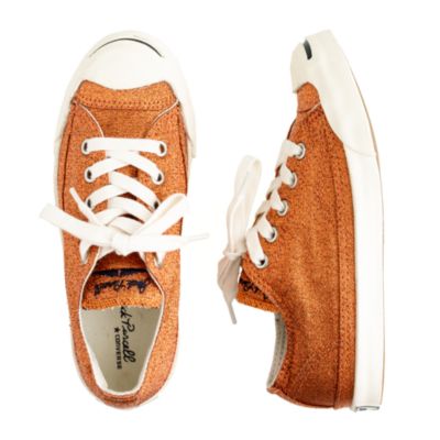 Girls' Converse&reg; Jack Purcell&reg; metallic sneakers