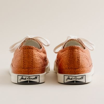 Girls' Converse&reg; Jack Purcell&reg; metallic sneakers