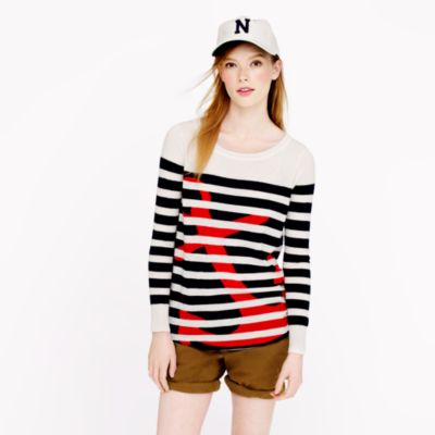 Collection featherweight cashmere anchor sweater