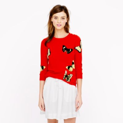 Collection cashmere Tippi sweater in monarch
