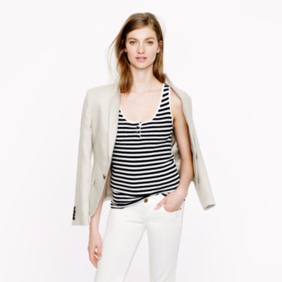 Collection cashmere stripe tank
