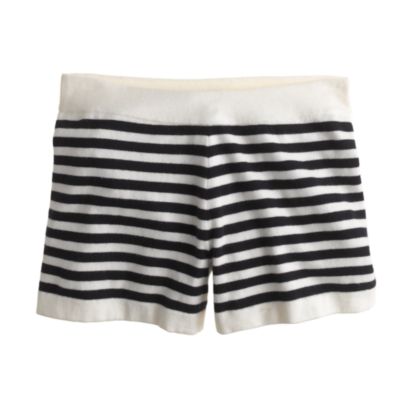 Collection cashmere stripe short