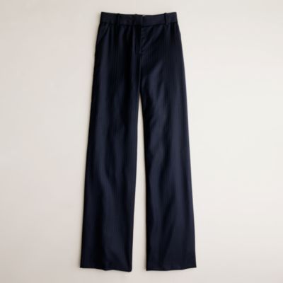 Hutton trouser in pinstripe Super 120s