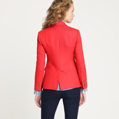 Hacking jacket in double-serge wool