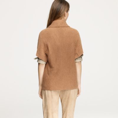 Cropped city sweater
