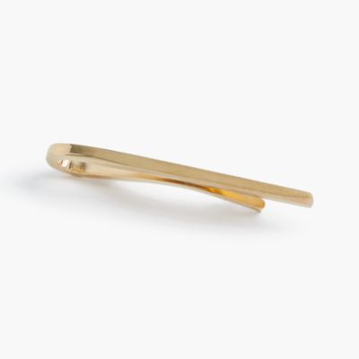 Bobby pin gold-plated tie bar