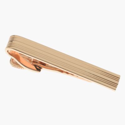 Bobby pin gold-plated tie bar