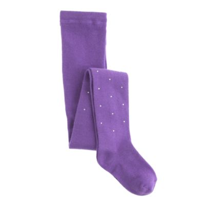 Girls' crystal tights